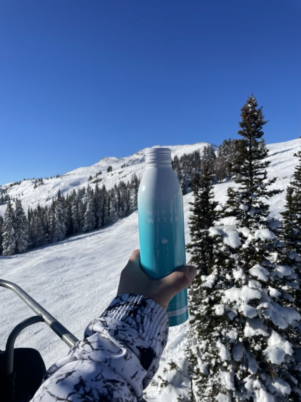 Customer photo review of North Water High Alkaline Spring Water 650 ml