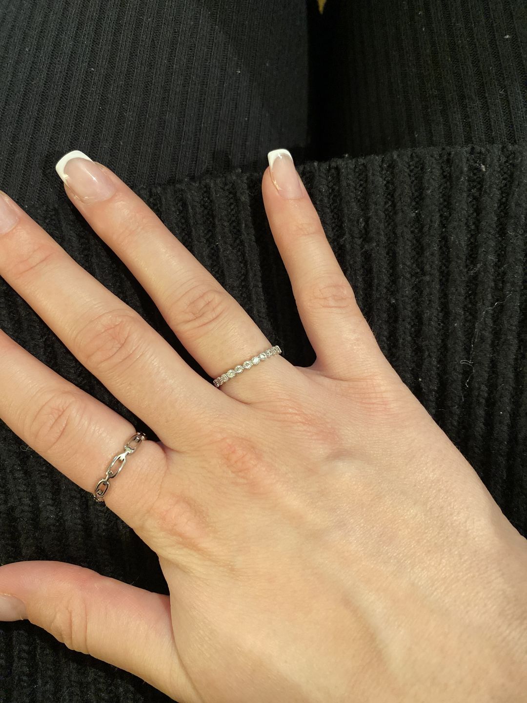 Customer photo review of Element Ring | 18K vergoldet