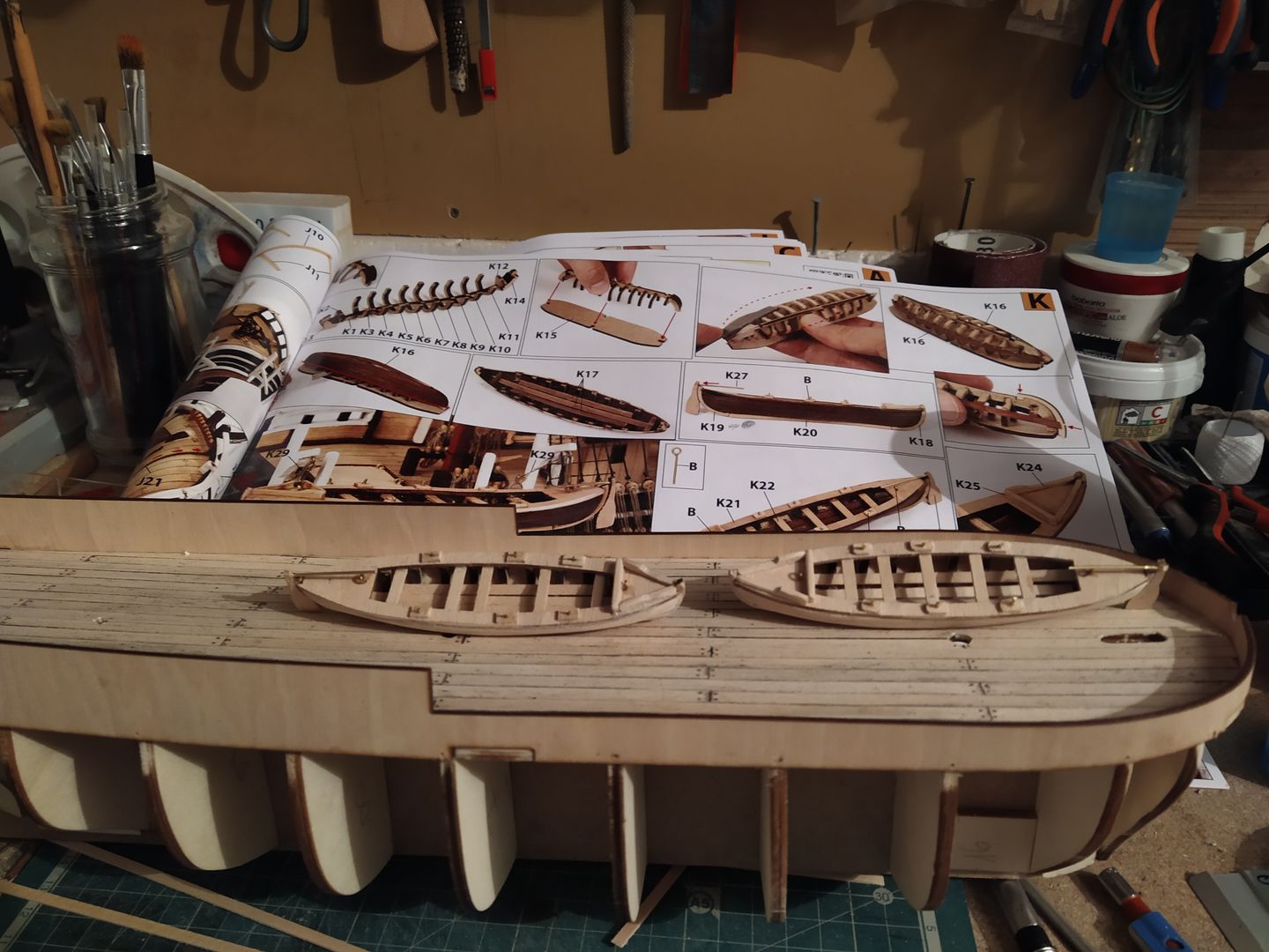Customer photo review of Maqueta Barco Essex