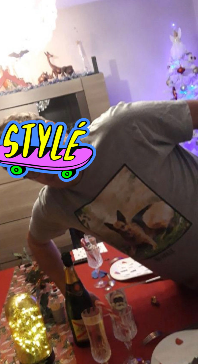 Customer photo review of T-Shirt avec photo - T-Shirt personnalisé