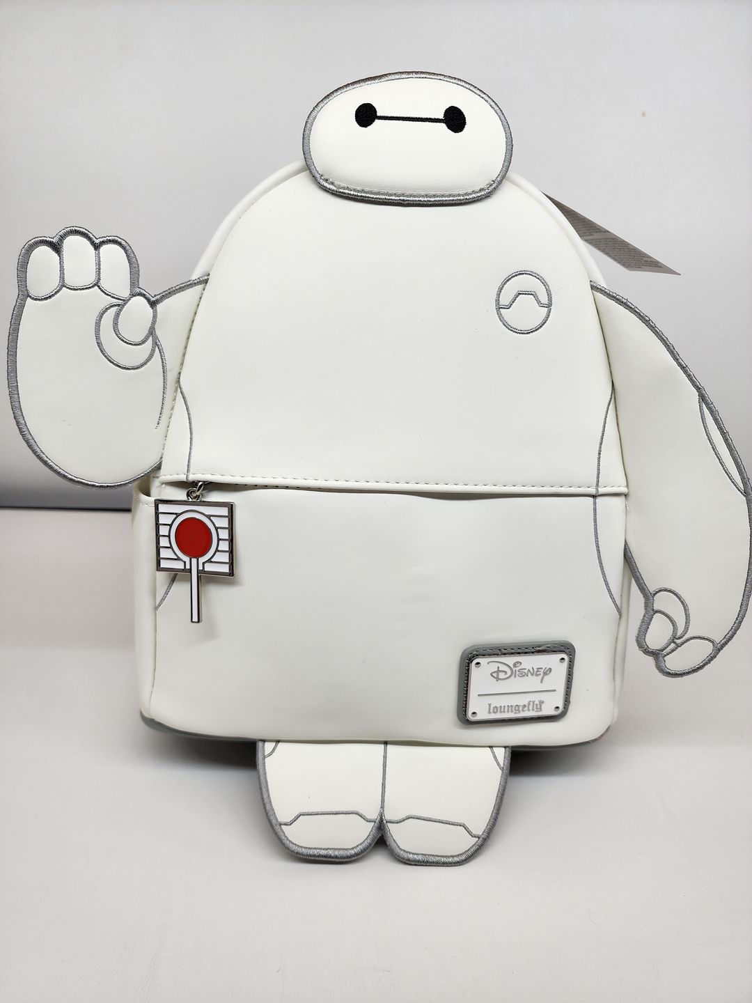 Customer photo review of 707 Street Exclusive - Loungefly Disney Glow in the Dark Talking Baymax Mini Backpack