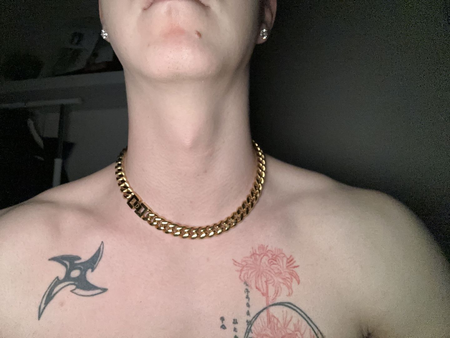 Customer photo review of CLEAN CUBANA. - 12MM 18K GOLD
