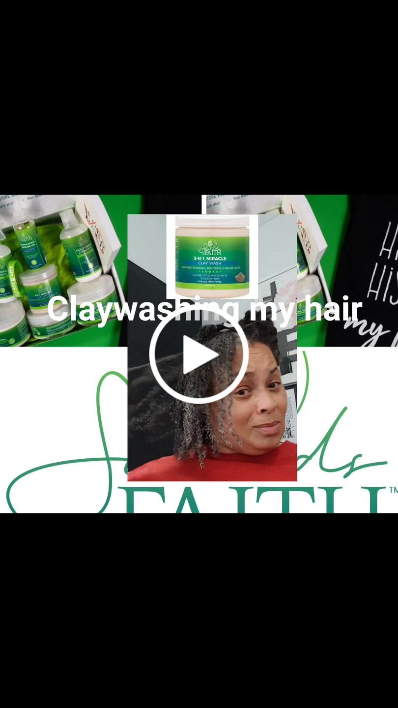 Customer video review of Miracle 3-N-1 Clay Wash