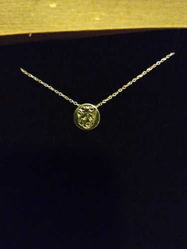 Customer photo review of Custom Love Necklace