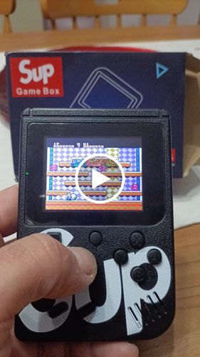 Customer video review of Gamebox Console 400 giochi 5 colori