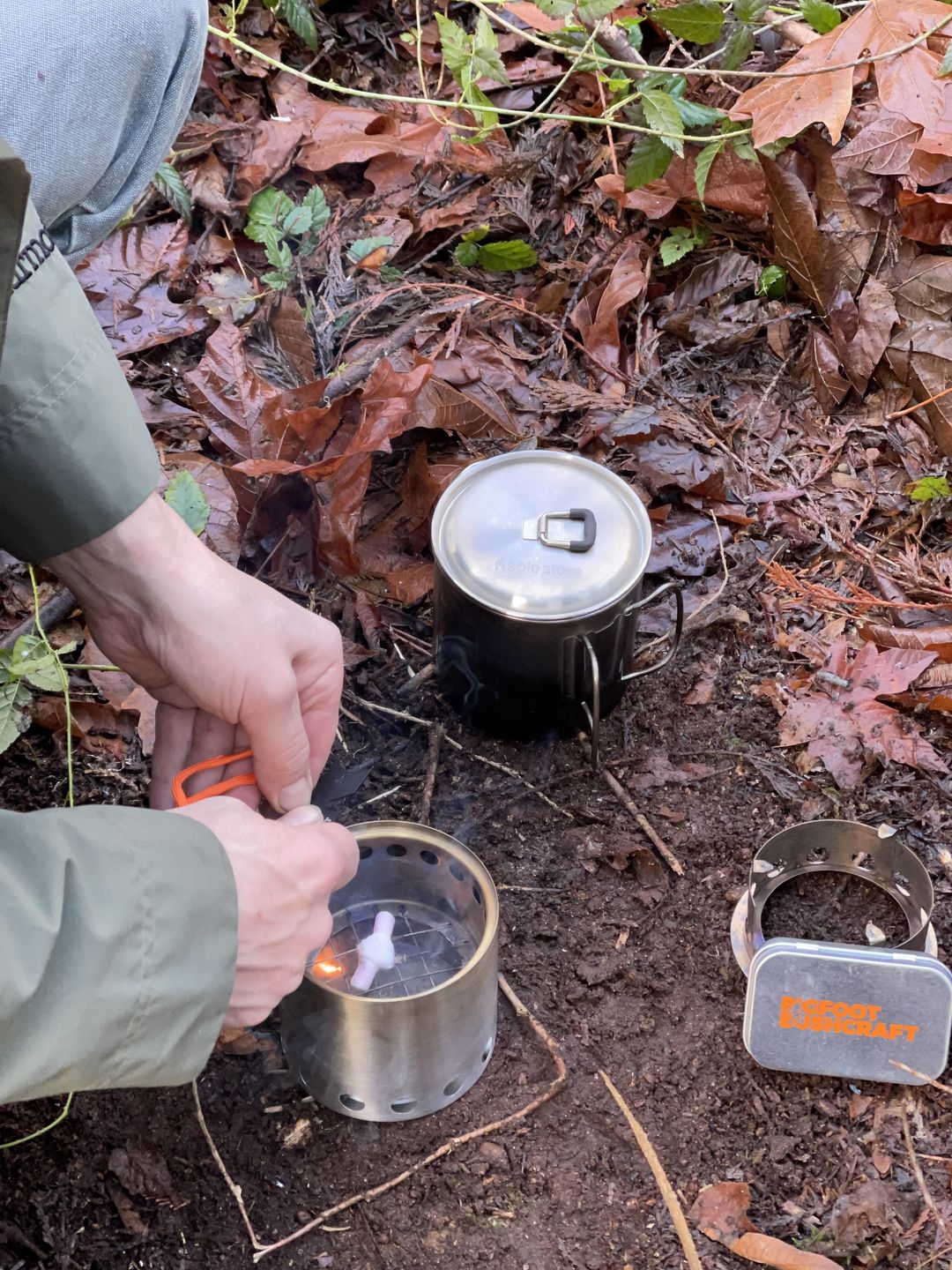 Customer photo review of Mini Survival Fire Starter Kit [HOLIDAY SALE]