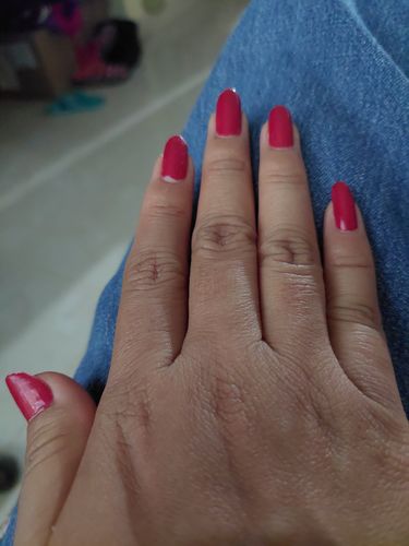 Customer photo review of Esmalte de Uñas Olé! Nude, 13 ml