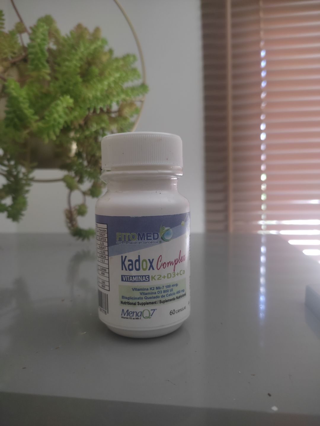 Customer photo review of Kadox complex vitaminas K2+D3+Ca-60 cáps