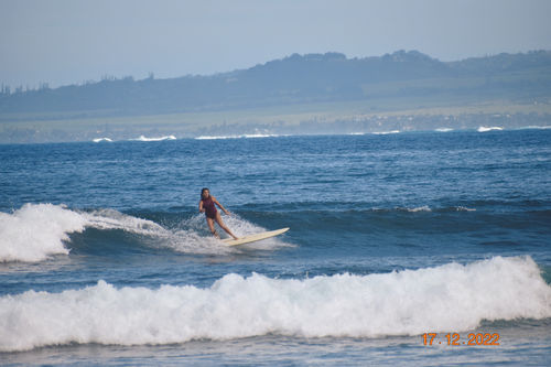 Customer photo review of Turtle Neck One Piece Swimsuit