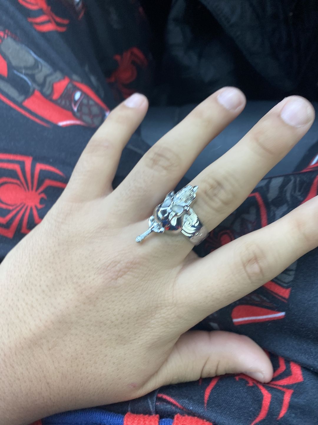 Customer photo review of HALLUCINOGENIC NIGHTMARE RING