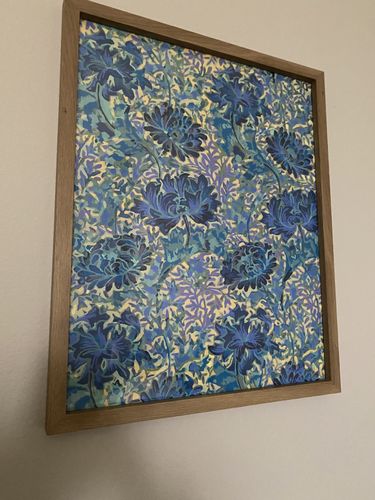 Customer photo review of Chrysanthemum - Paint by Numbers