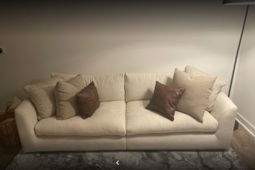 Customer photo review of Feathers Sofa