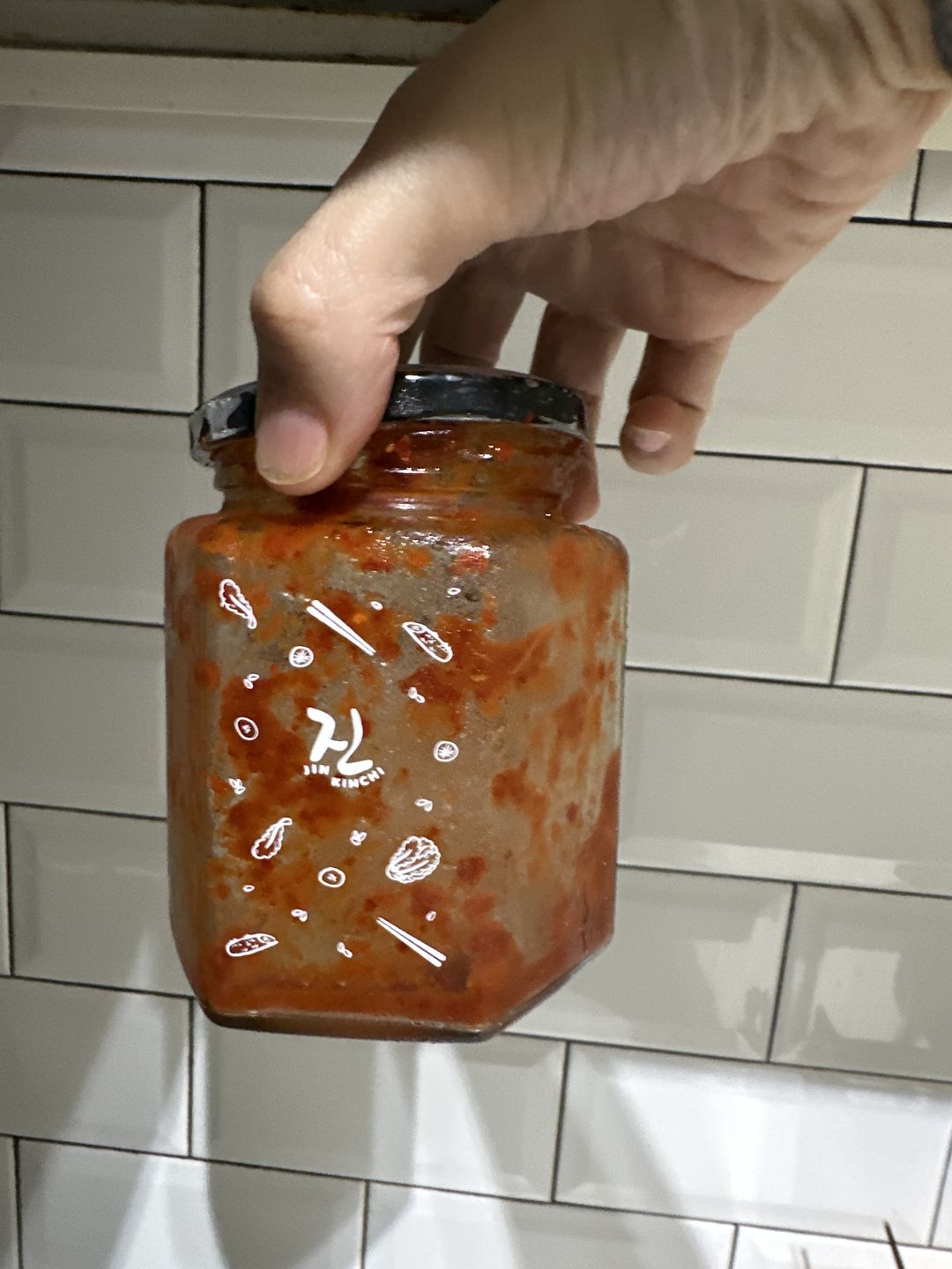 Customer photo review of JIN "Spring Onion" Kimchi