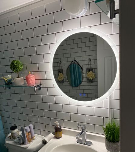 Customer photo review of Rubina - Specchio bagno 60cm