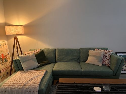 Customer photo review of ValMinimal Sectional