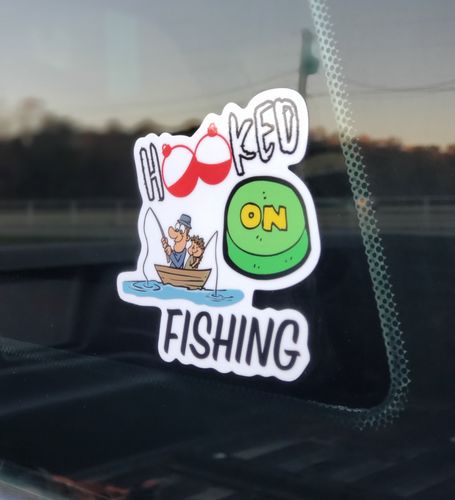 Customer photo review of 100 Custom 3" Laminated Vinyl Stickers