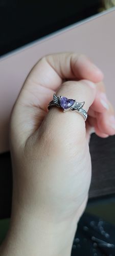 Customer photo review of Borahae Ring