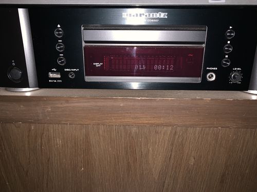 Customer photo review of Marantz CD-6007 - CD player