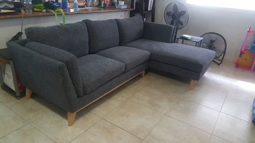 Customer photo review of ValMinimal Sectional