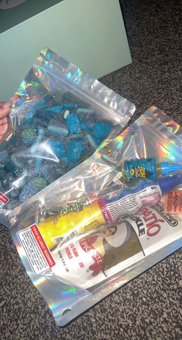 Customer photo review of Blue Raspberry Mix