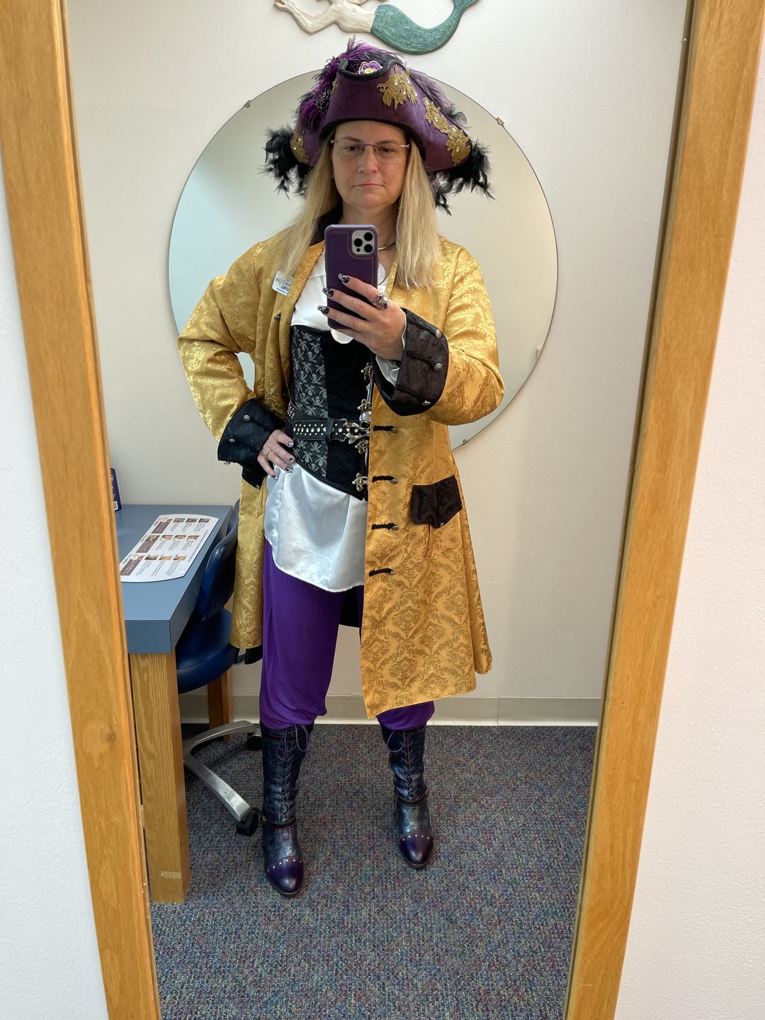 Customer photo review of Warm Embossed Real Leather Dragonfly Boots