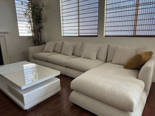 Customer photo review of Feathers Sectional