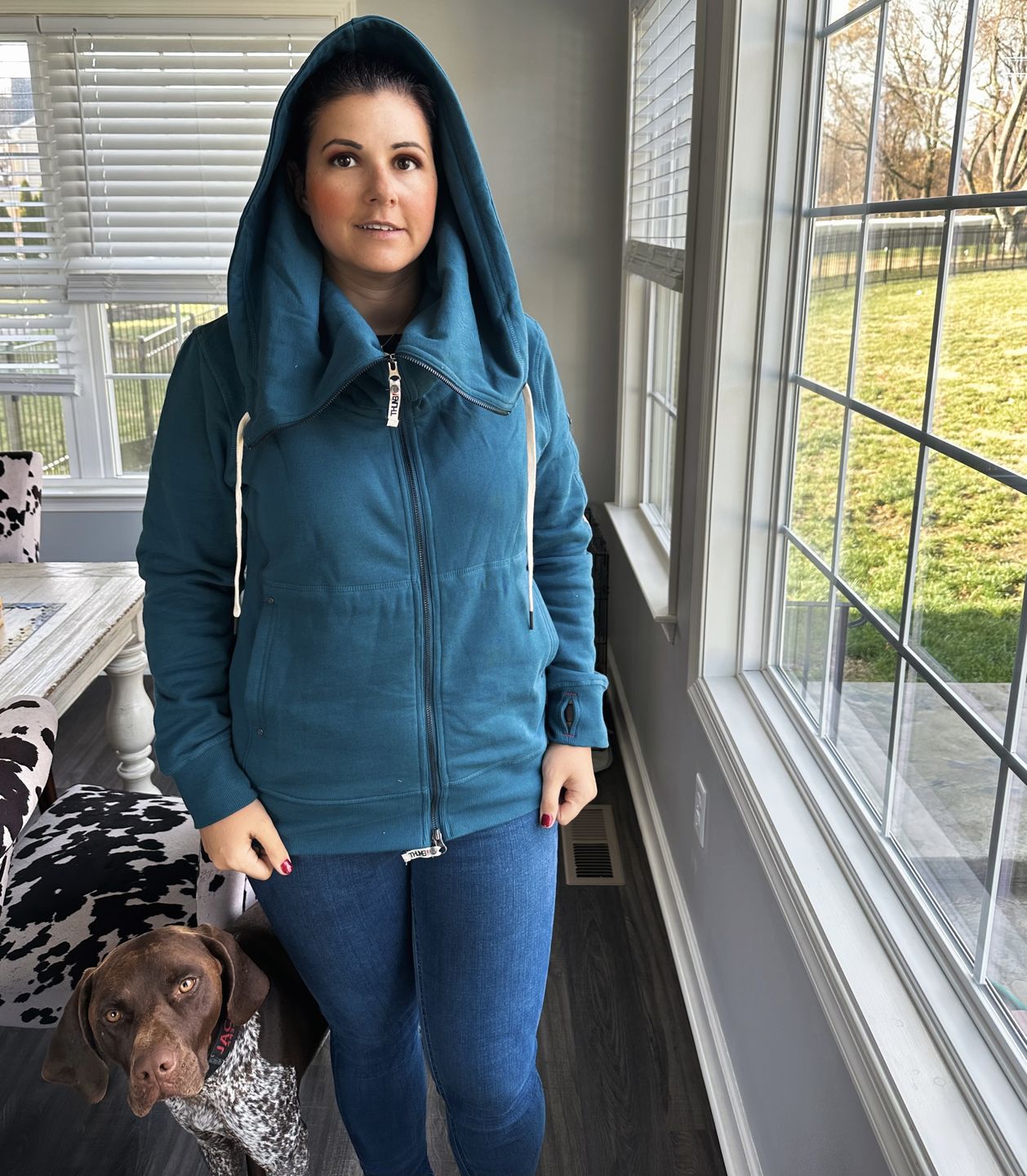 Customer photo review of THE CASEY FLEECE