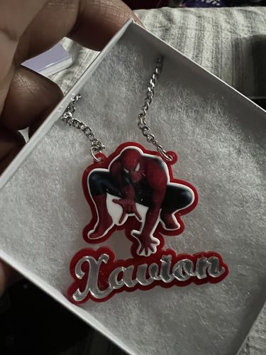 Customer photo review of Kids Characters Custom Nameplate  **Multiple Characters