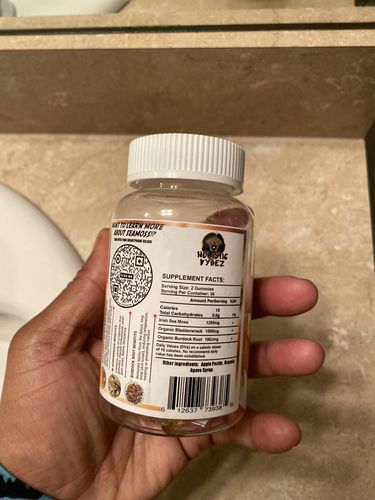 Customer photo review of Organic Sea Moss Gummy Bears