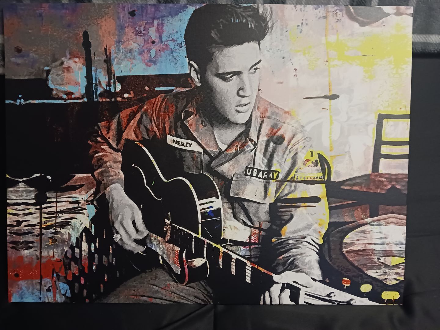 Customer photo review of Elvis Presley Wall Art