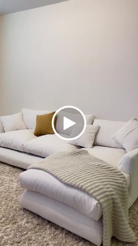 Customer photo review of Feathers Sectional