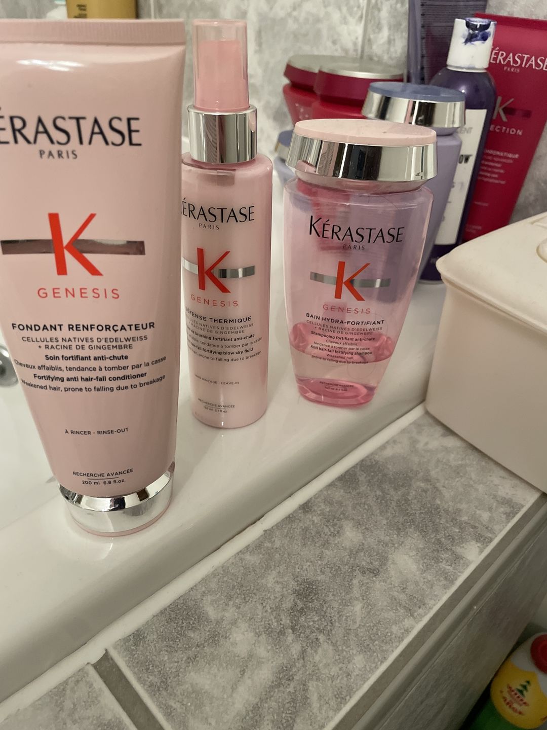 Customer photo review of Coffret Noël Kérastase - Genesis