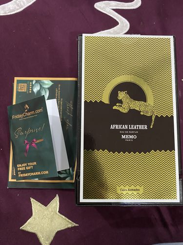 Customer photo review of Memo Paris African Leather Eau De Parfum For Unisex - 75ml
