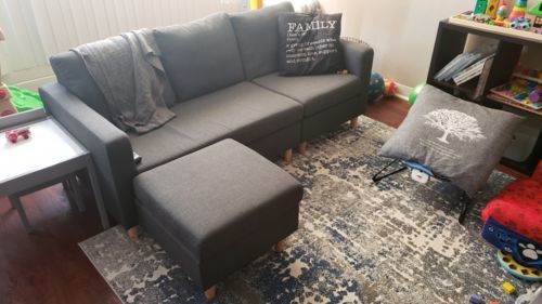 Customer photo review of Valolam Compact Sectional