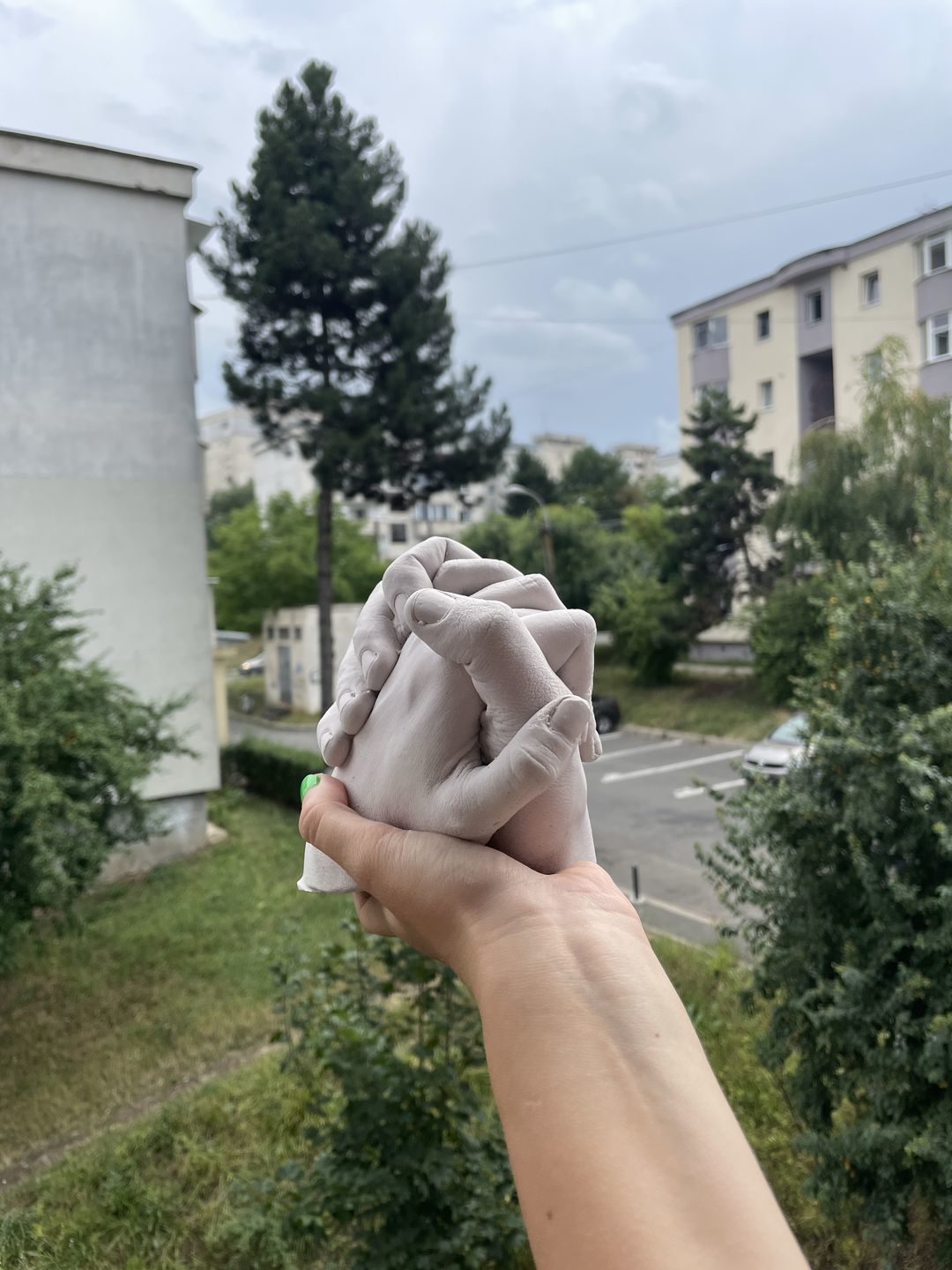 Customer photo review of Zestaw do odlewu dłoni | Para