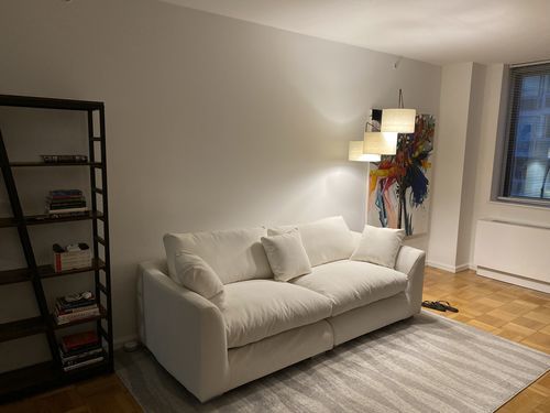Customer photo review of Feathers Sofa