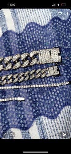 Customer photo review of CUBAN BLING. - 20MM OR BLANC