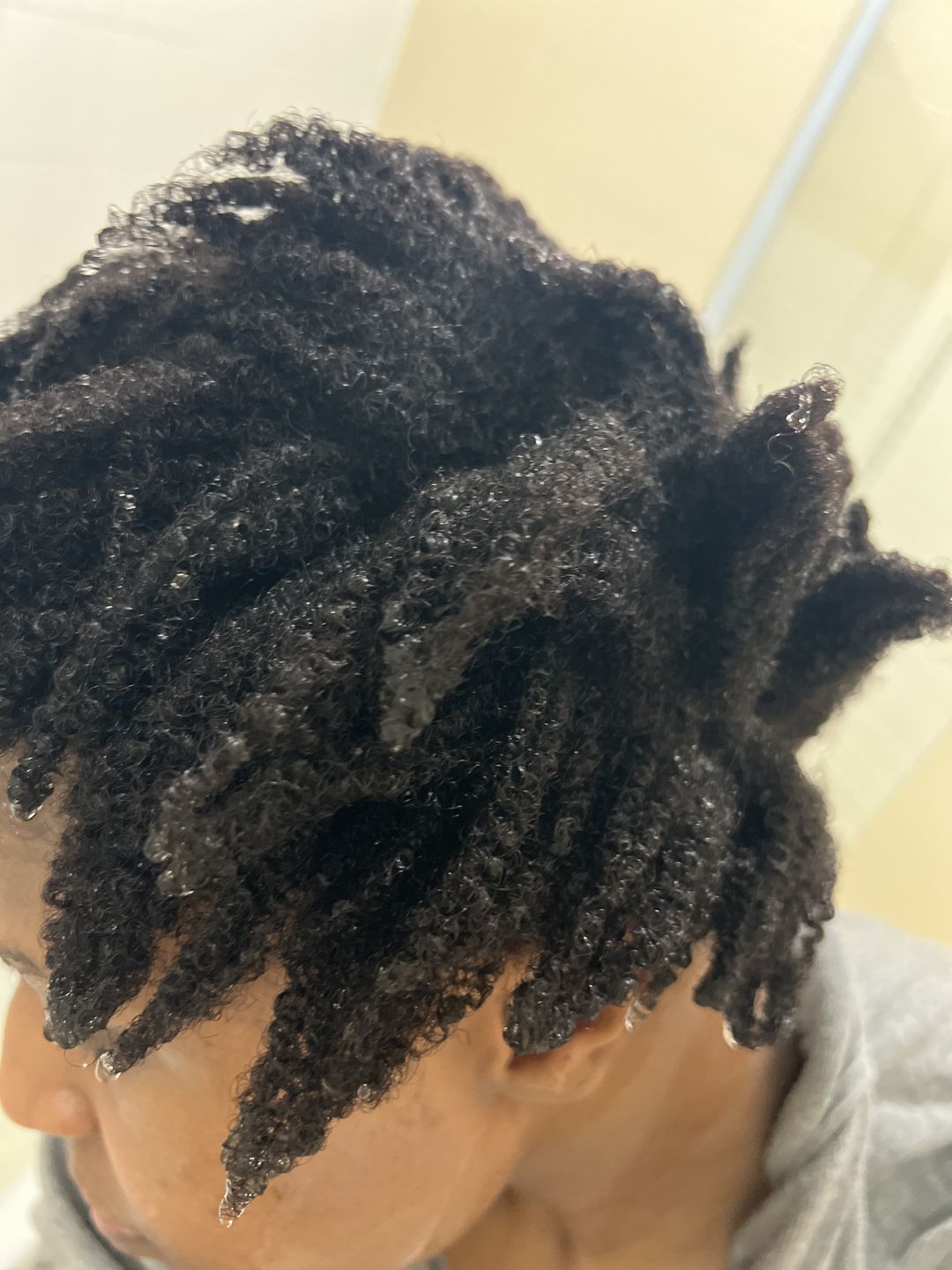 Customer photo review of Honey & Watermelon Infusion - Ultimate Moisture Deep Conditioner
