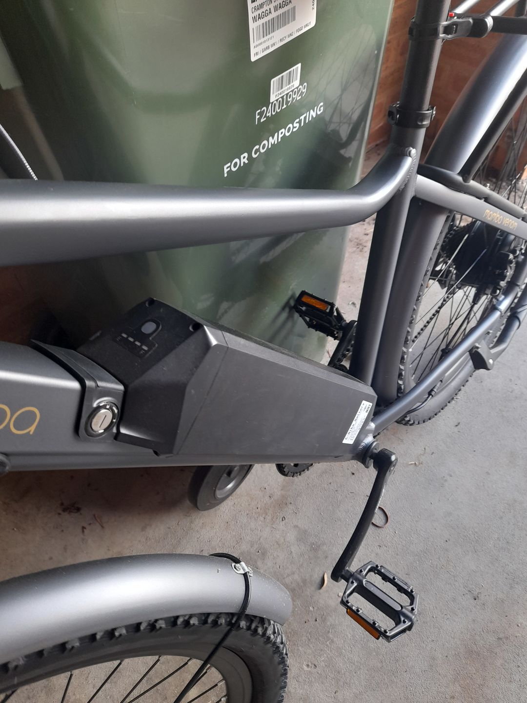 Customer photo review of 48V 17.5Ah / 840Wh Dorado 458mm Samsung eBike Battery CPGRX48-17.5