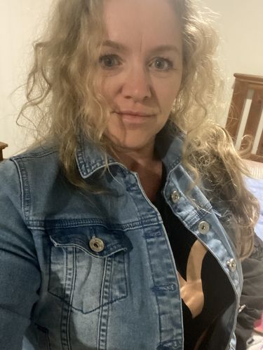 Customer photo review of Abigail Denim Jacket