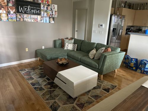 Customer photo review of ValMinimal Sectional