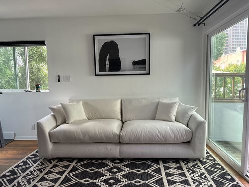 Customer photo review of Feathers Sofa