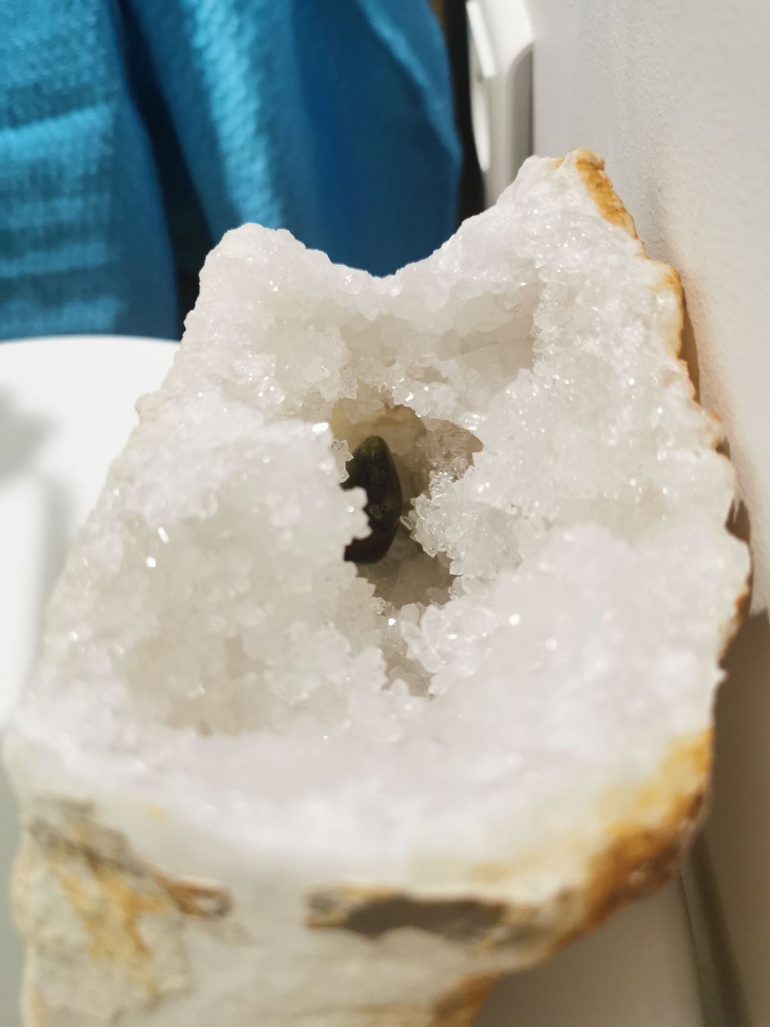 Customer photo review of Géode de quartz