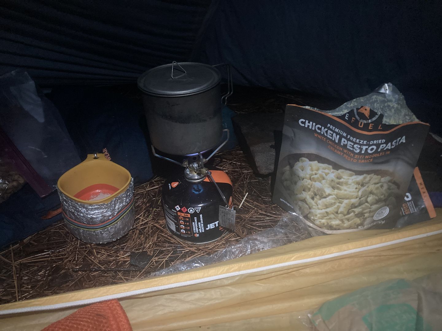 Customer photo review of Chicken Pesto Pasta