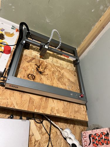 Customer photo review of Ortur Laser Master 3 Laser Engraving Machine 20000mm/min LU2-10A-24V