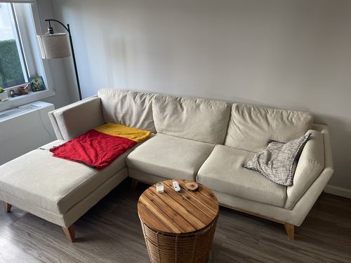 Customer photo review of ValMinimal Sectional
