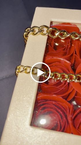 Customer video review of Engraved Bracelet Set - W/ Eternal Rose Box