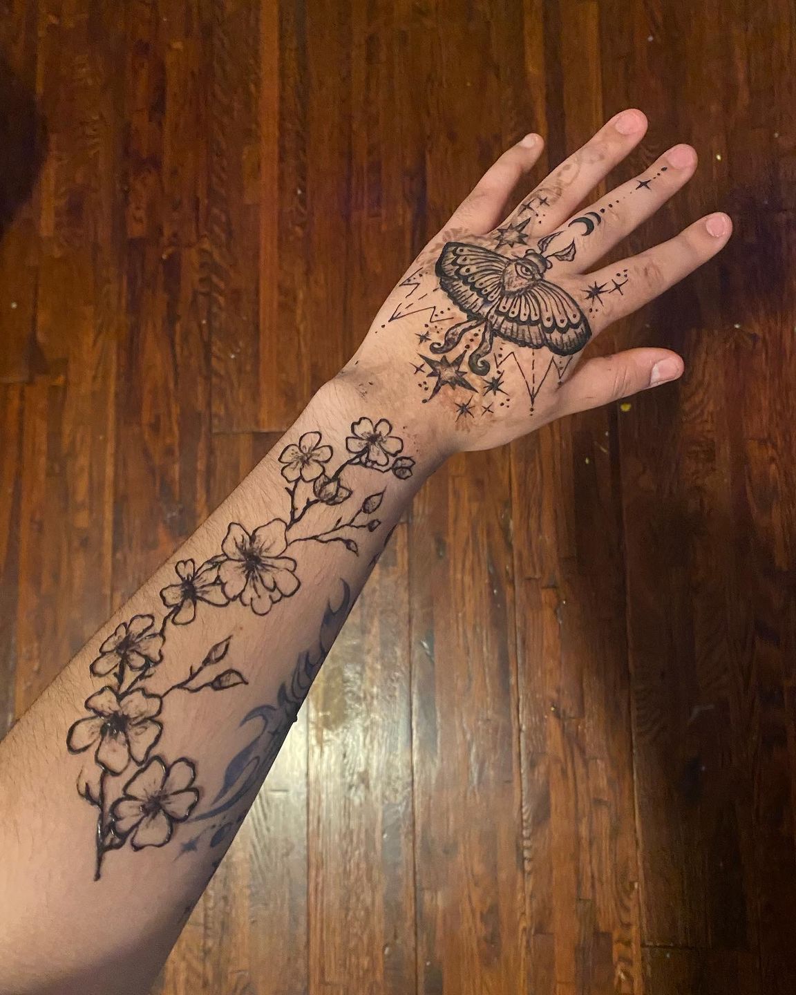 Customer photo review of Organic BAQ Fresh Henna