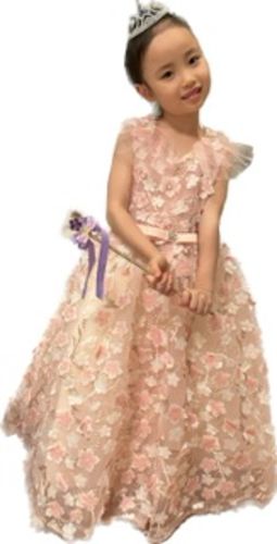 Customer photo review of Elegant Flower Girl Princess Party Dress Little Girls Party Dresses Toddler Christmas Dress