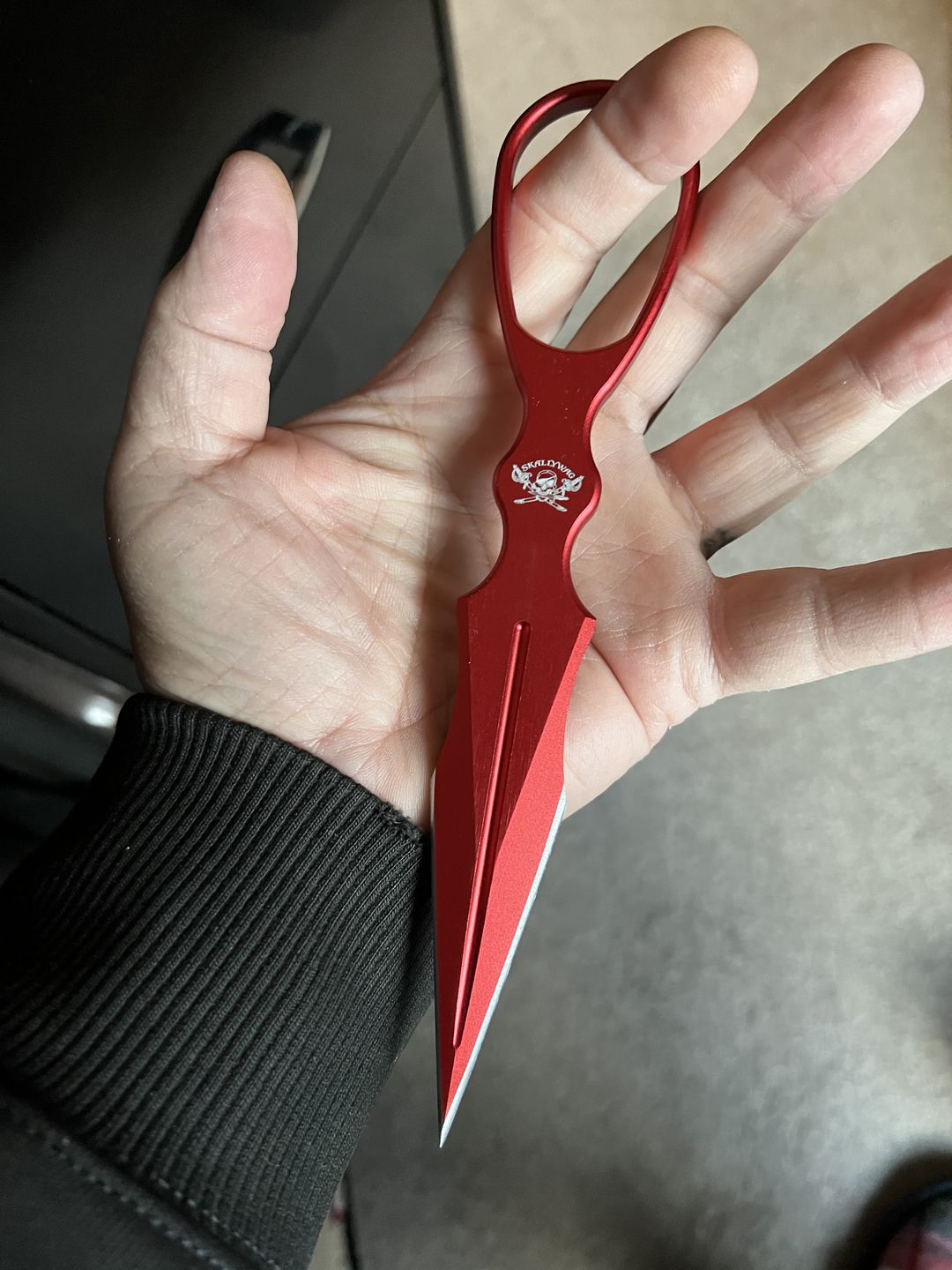 Customer photo review of Skallywag Aluminum Dagger (Not Trainer)